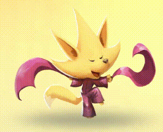 Animation de Rose, fennec-mascotte de Mobilizon